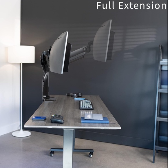 VIVO Aluminum Ultrawide Monitor Stand, Classic, Fits up to 49 inch Screens - Picture 7 of 8